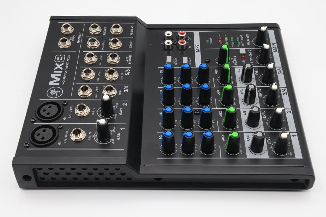 MACKIE Mix8 8チャンネルコンパクトミキサー
