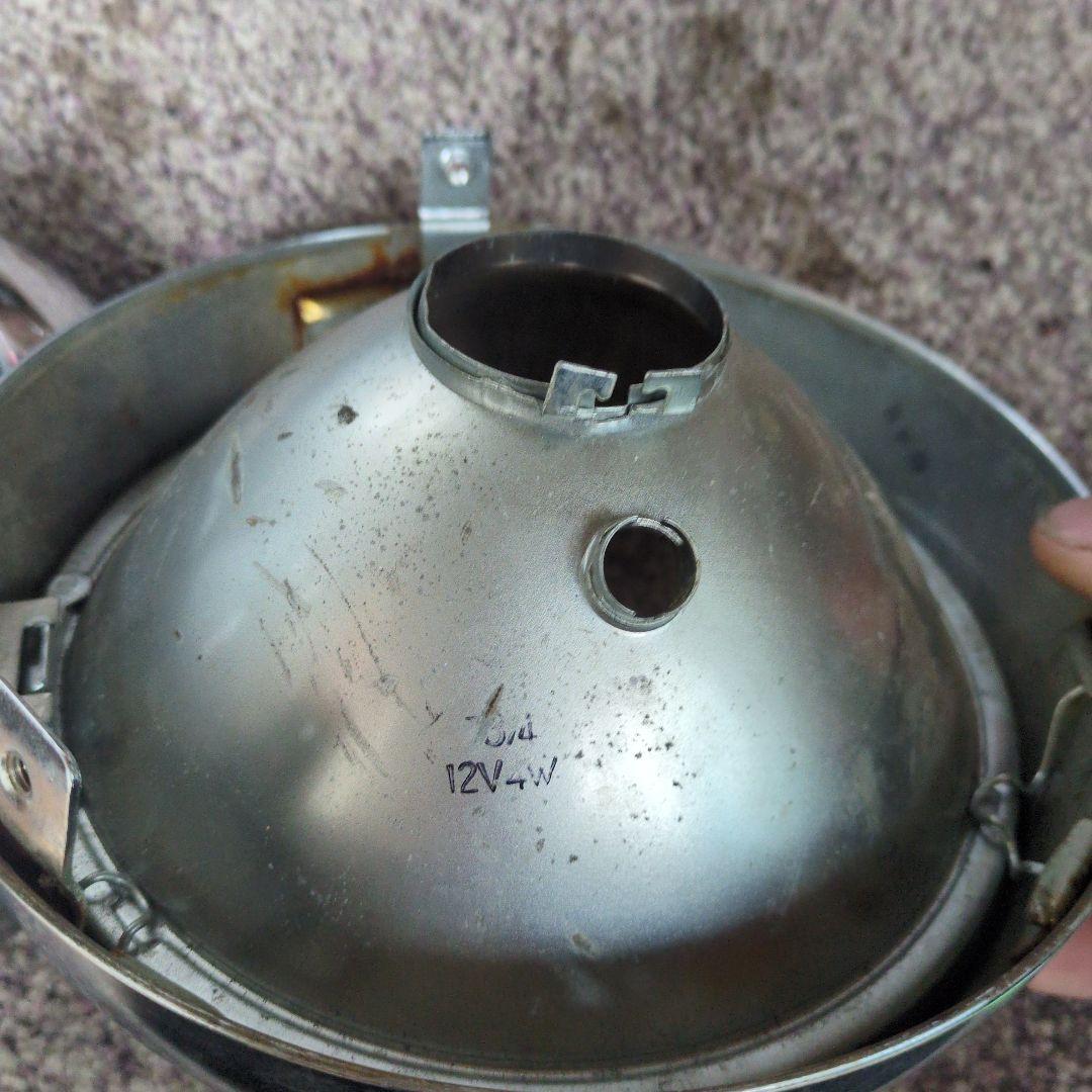 gt380純正ヘッドライト　SUZUKI　厚リム　KOITO