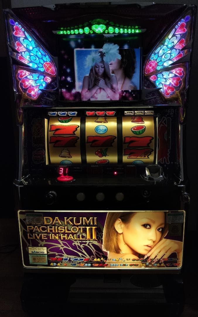 【パチスロ実機】SANKYO★パチスロ 倖田來未２【不要機付】