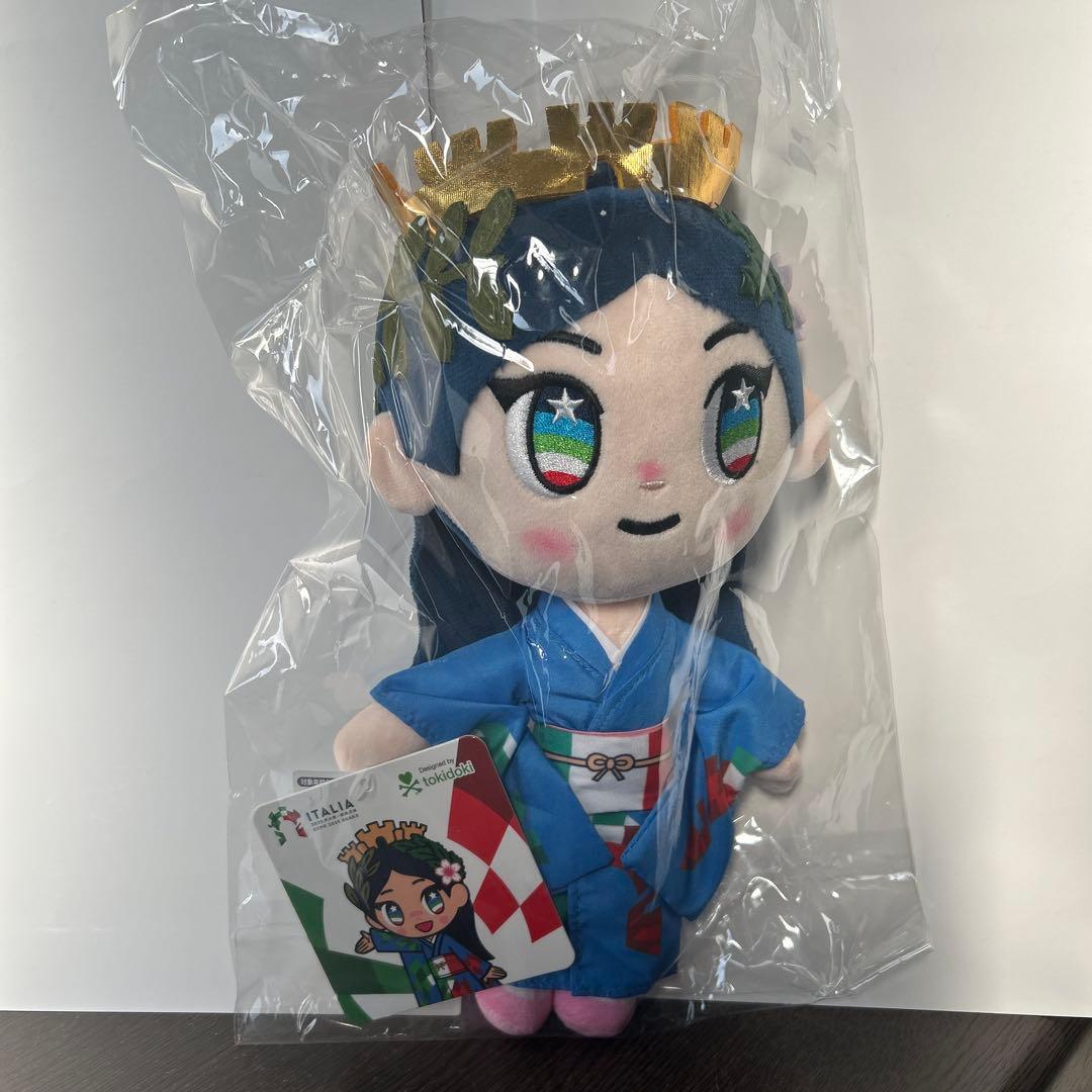 大阪万博限定 イタリアパビリオン イタリアちゃん ぬいぐるみ