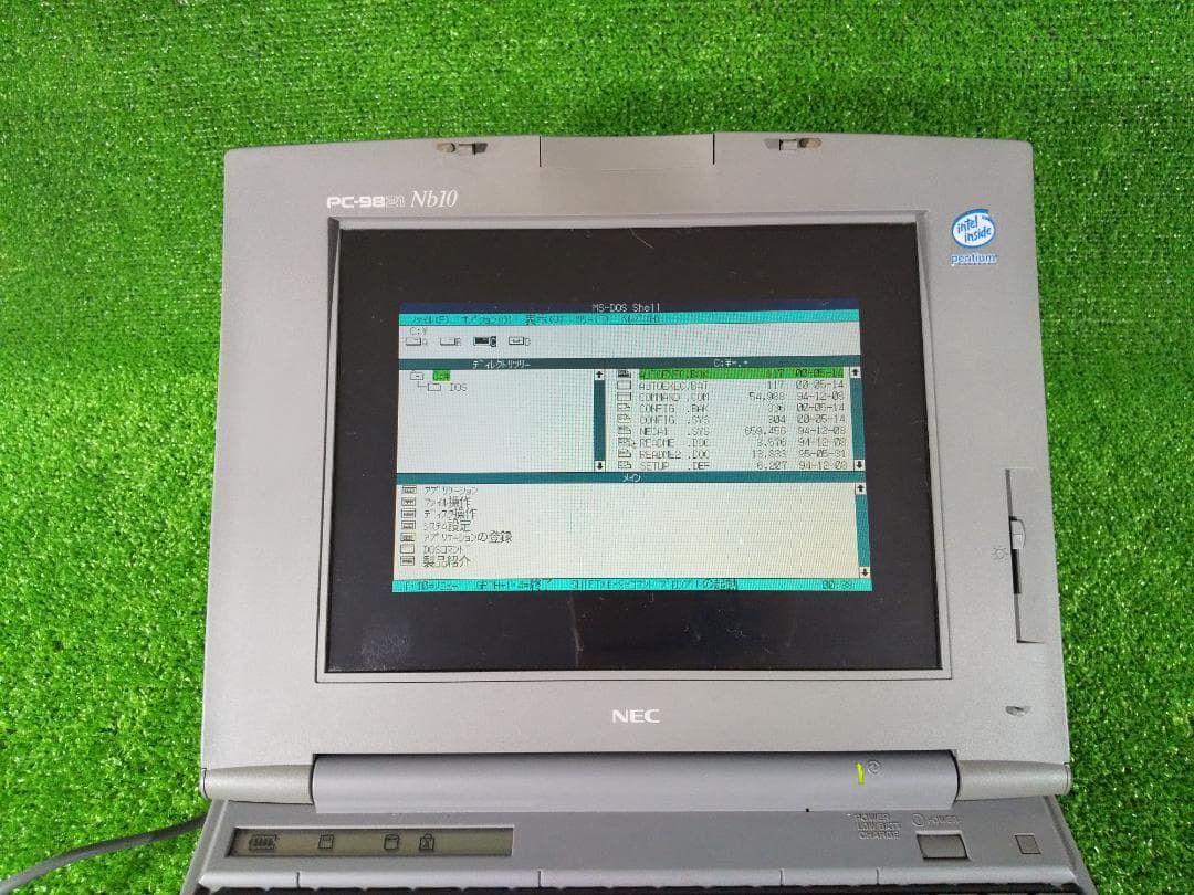 PC-9821 Nb10／Win95＋EO＋DOS／液晶張替／FDD／AC付