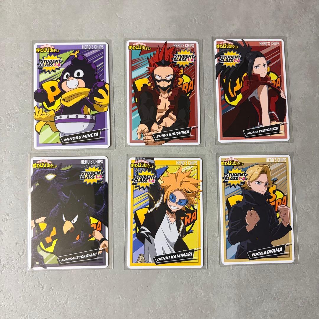 ヒーローズチップス3 カードセット 全49種　コンプリート　ヒロアカ