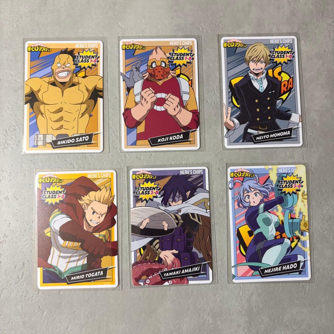 ヒーローズチップス3 カードセット 全49種　コンプリート　ヒロアカ