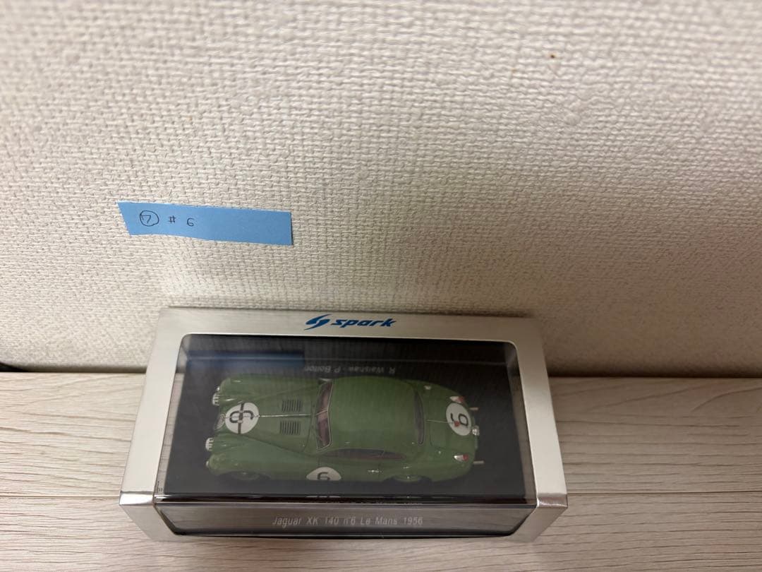 Jaguar XK '140 #6 Le Mans 1956 ミニカー