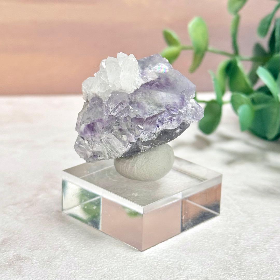 ◆【D021】フローライト 浙江省産 Bタイプ 原石 鉱物 標本