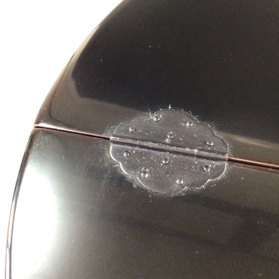 Ｐ８５８　水指　『加賀瑞山造』『トルコ釉』『青海波文』『平水指』　共箱　茶道具