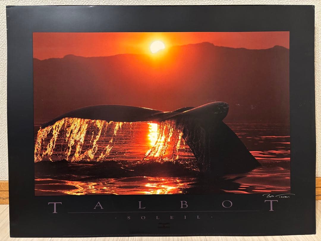Bob Talbot 80s vintage poster Soleil