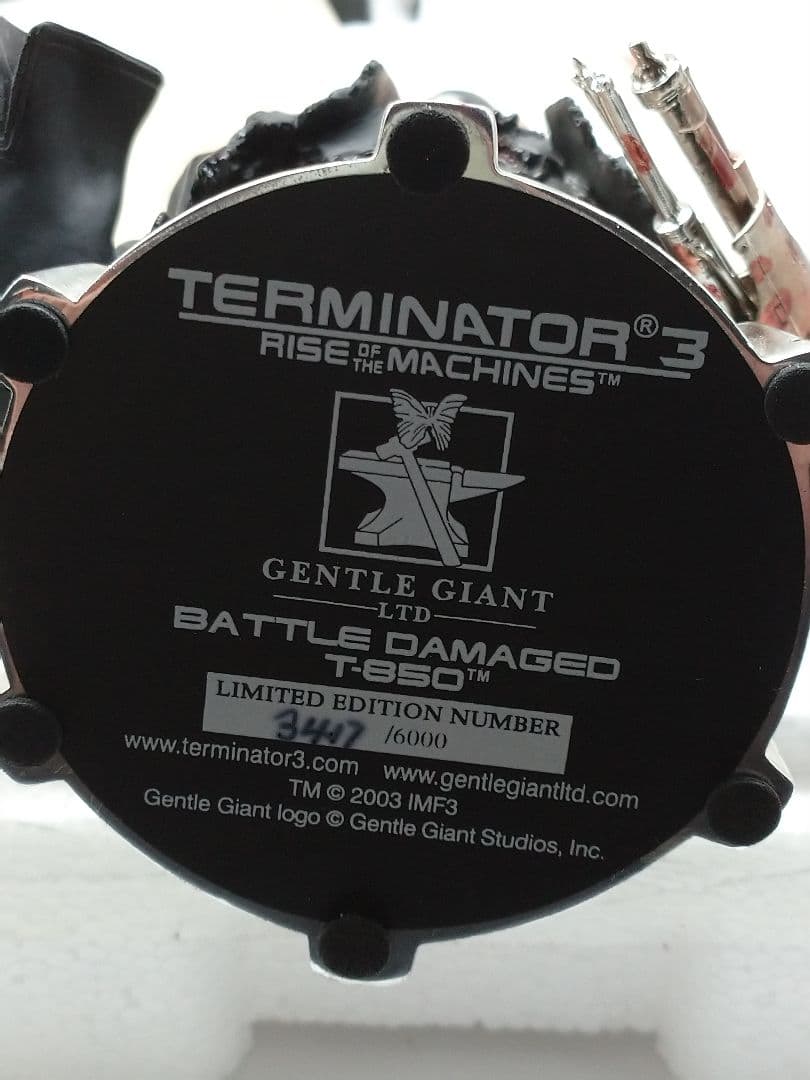 ジェントルジャイアント ターミネーター3 T-850 バトルダメージバスト
