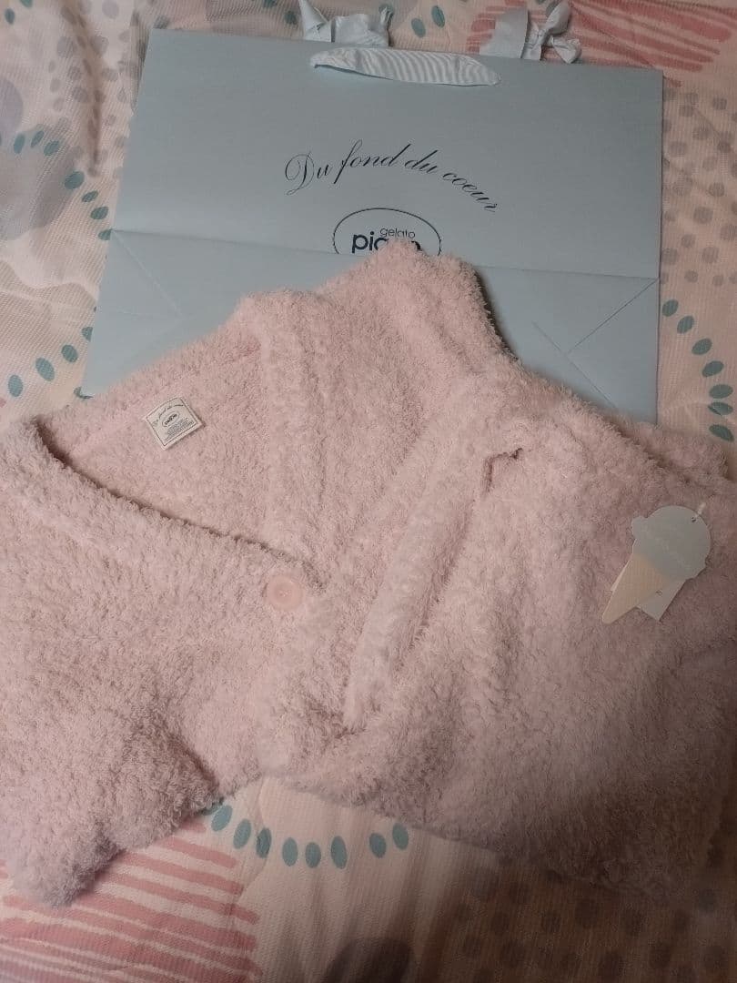 人気 ジェラピケ ベーシックジェラートカーディガン＆ロングパンツSET