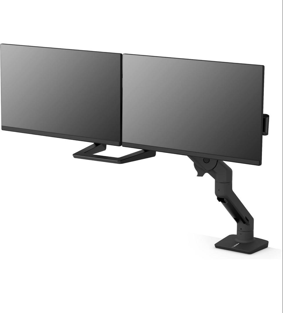 ERGOTRON エルゴトロン HX デュアル モニターアーム マットブラック