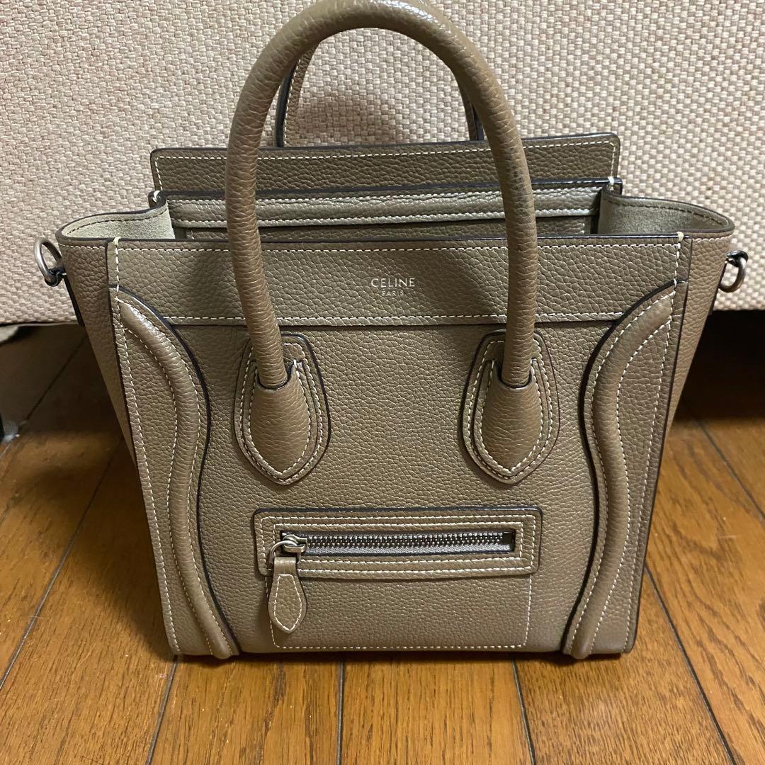 CELINE ショルダーバッグ　セリーヌ　ラゲージナノ