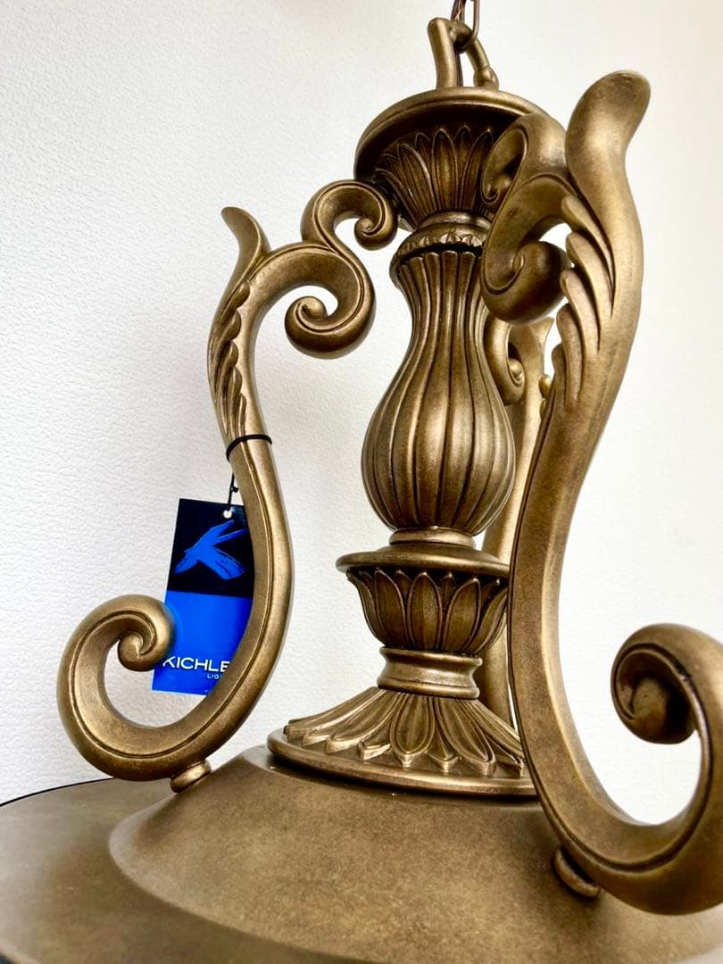 【希少廃盤】Kichler（キチラー） 大型 アンティーク ペンダントライト