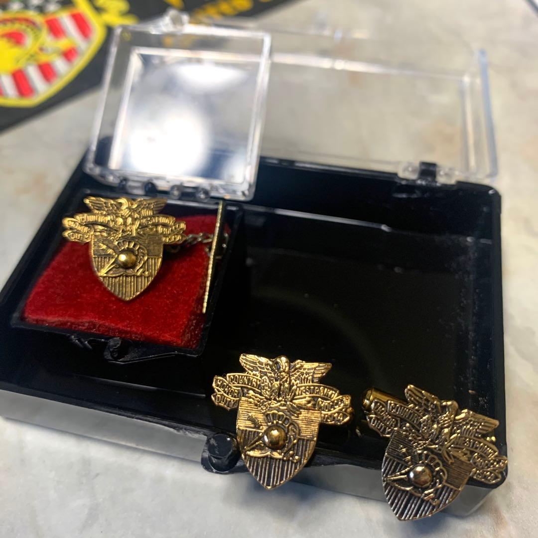 USMA West Point ビンテージ　タイピン&カフス