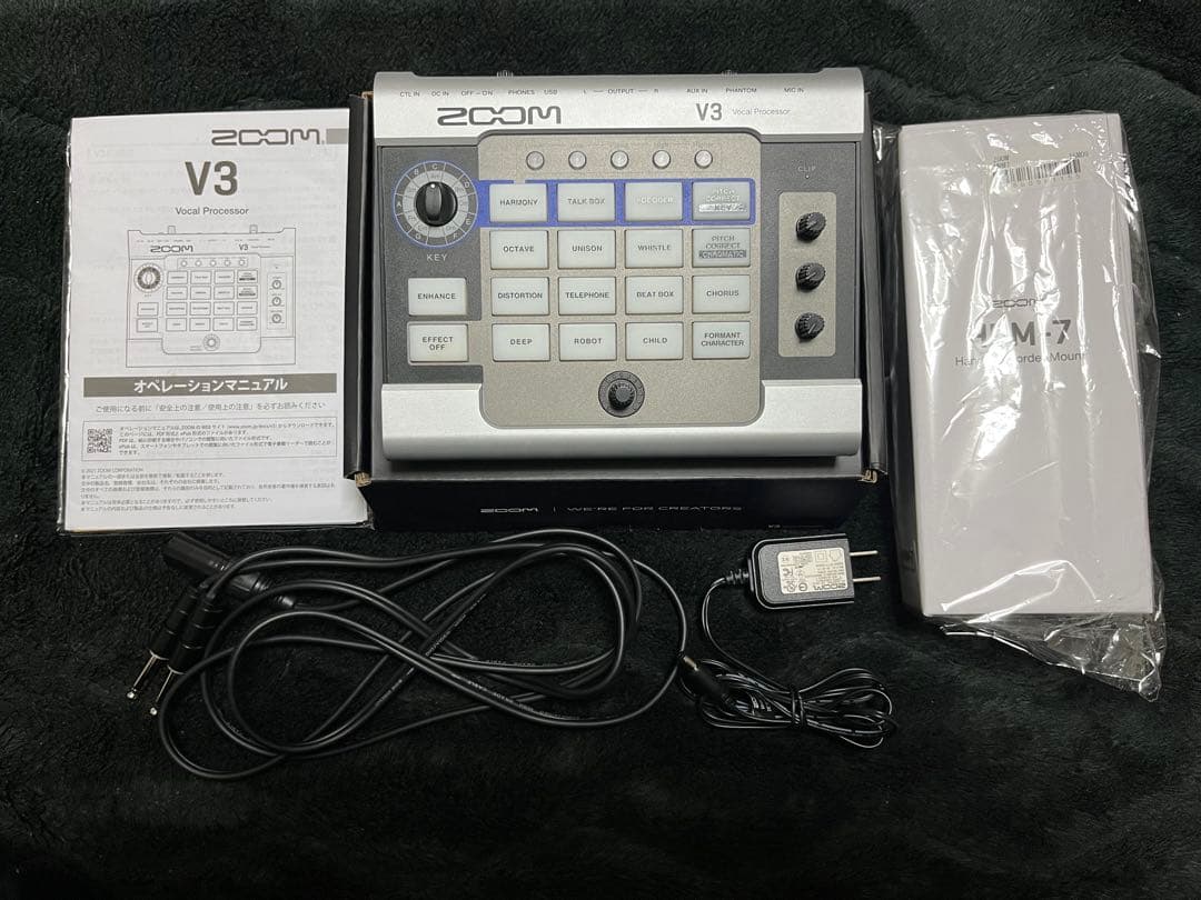【美品】Zoom V3 Vocal Processor + HRM-7【中古】