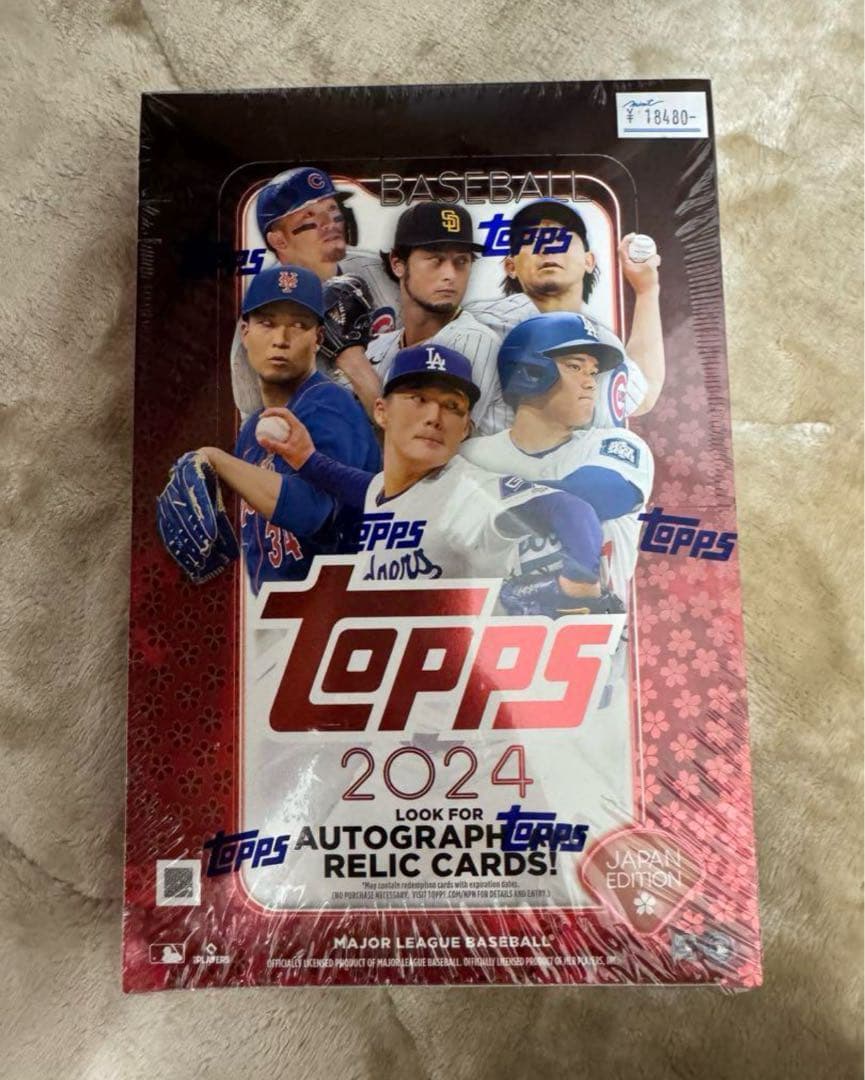【未開封】Topps 2024 MLB Japan Edition 1BOX