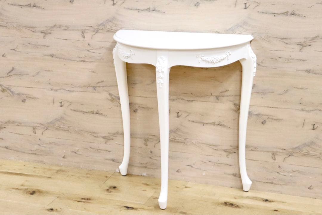 GMIK65B○コンソールテーブル 姫系 猫脚 ロココ調 アンティーク フレンチ