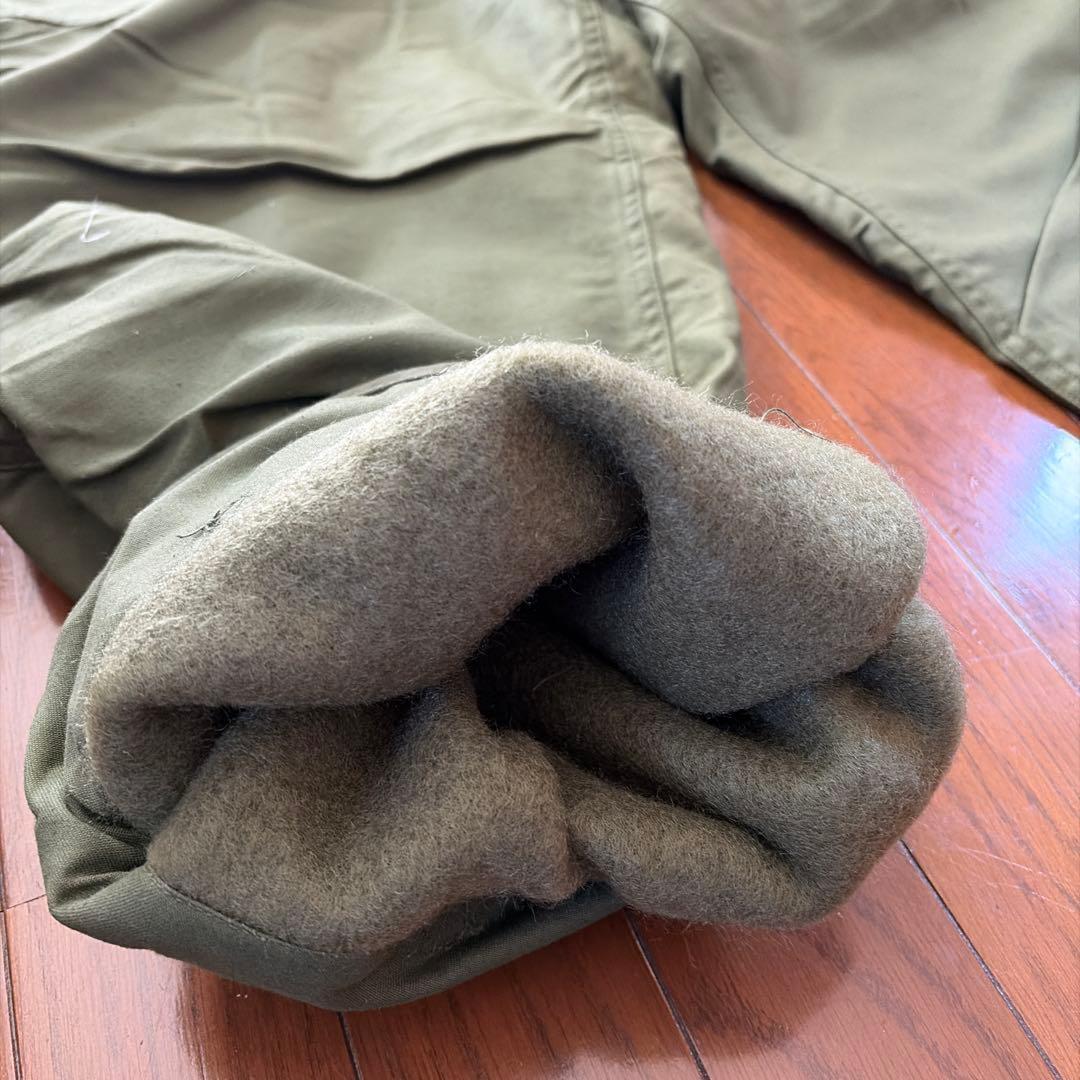 【超貴重・新品】米軍放出品　81年製　防寒・デッキパンツ　XL