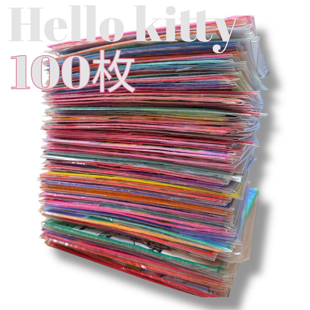 ハローキティ プチタオル まとめ売り 100枚