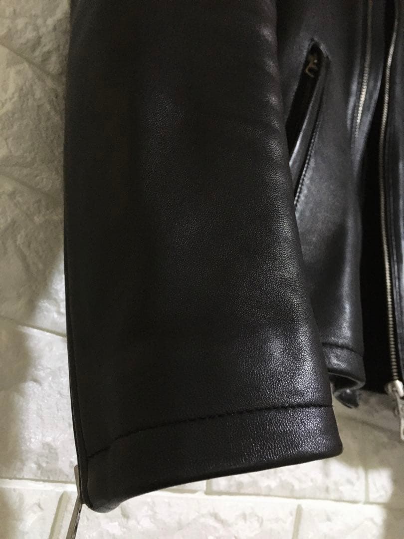 [極美品] HARE シングルライダースジャケット レザージャケット Sサイズ