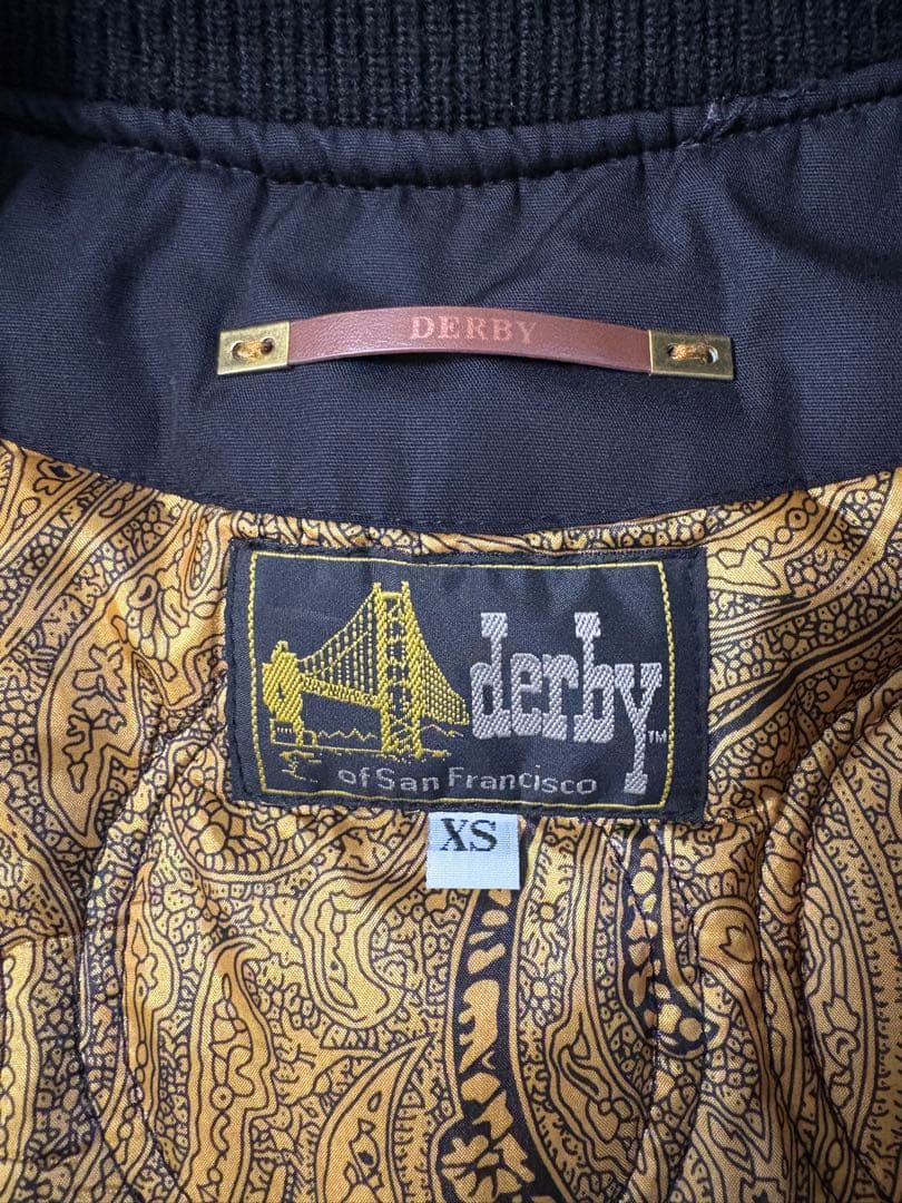 【Derby of Sanfrancisco】ダービーベスト【黒金・XS】