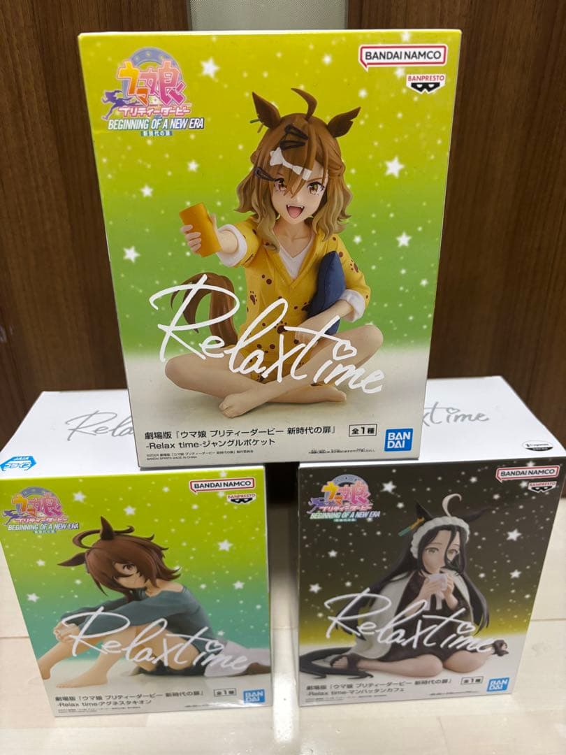 ウマ娘フィギュア Relax timeまとめ売り 新時代の扉