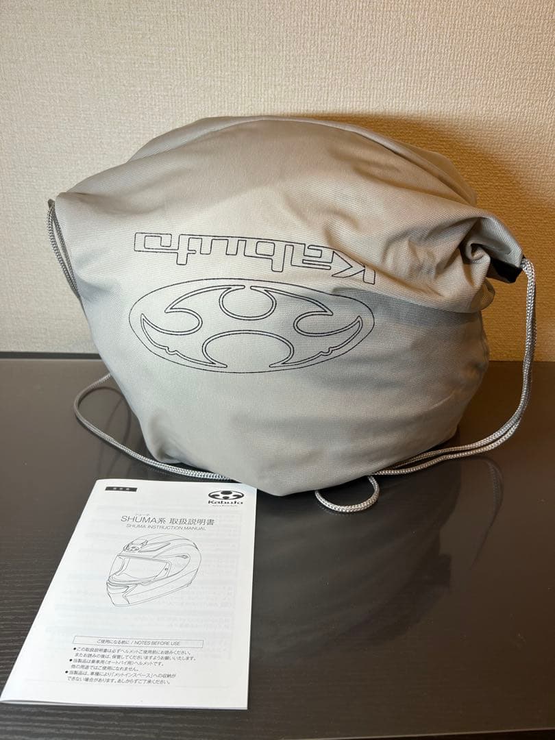 Kabuto SHUMAフルフェイスヘルメット ホワイト サイズM