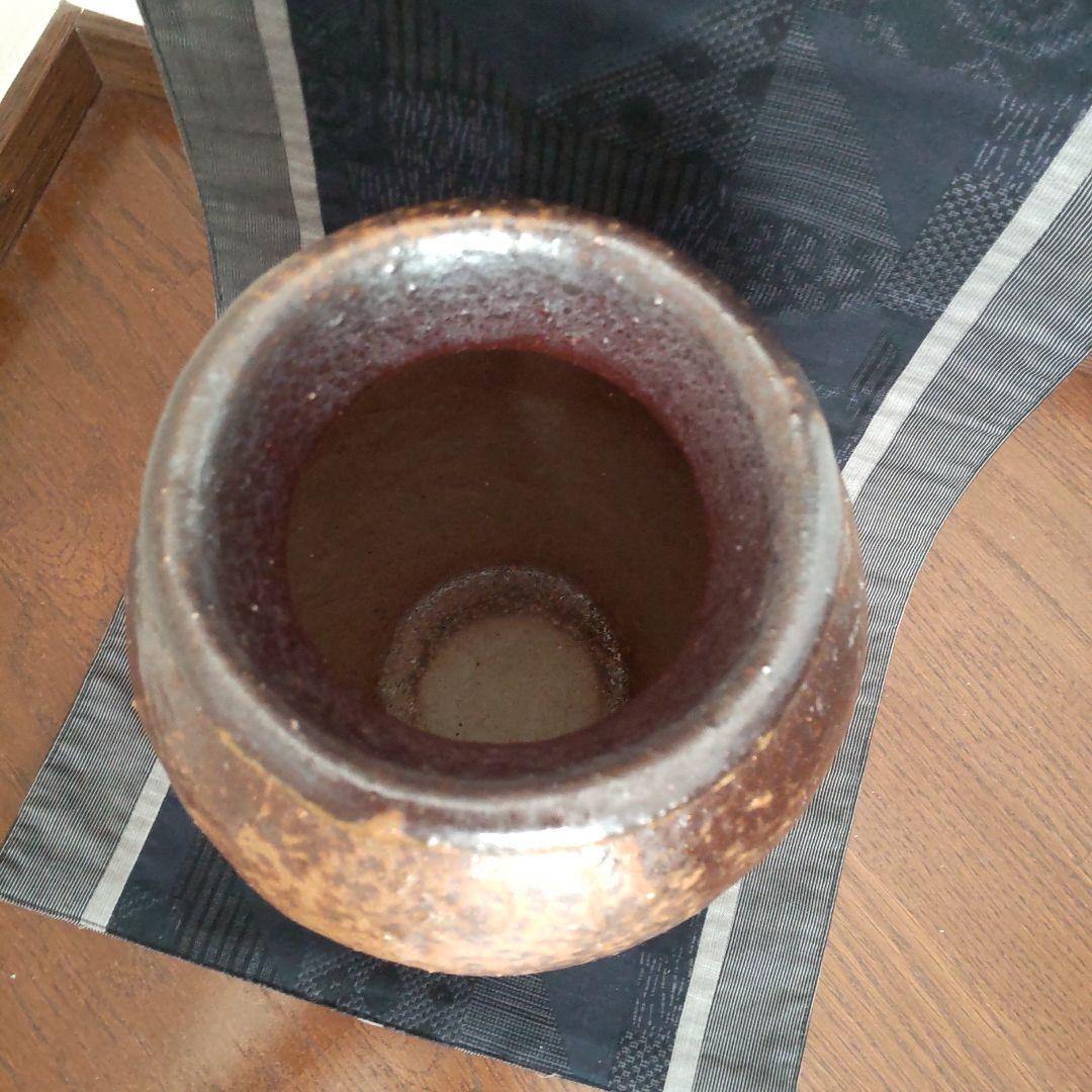 黒備前　小壺　備前焼　19