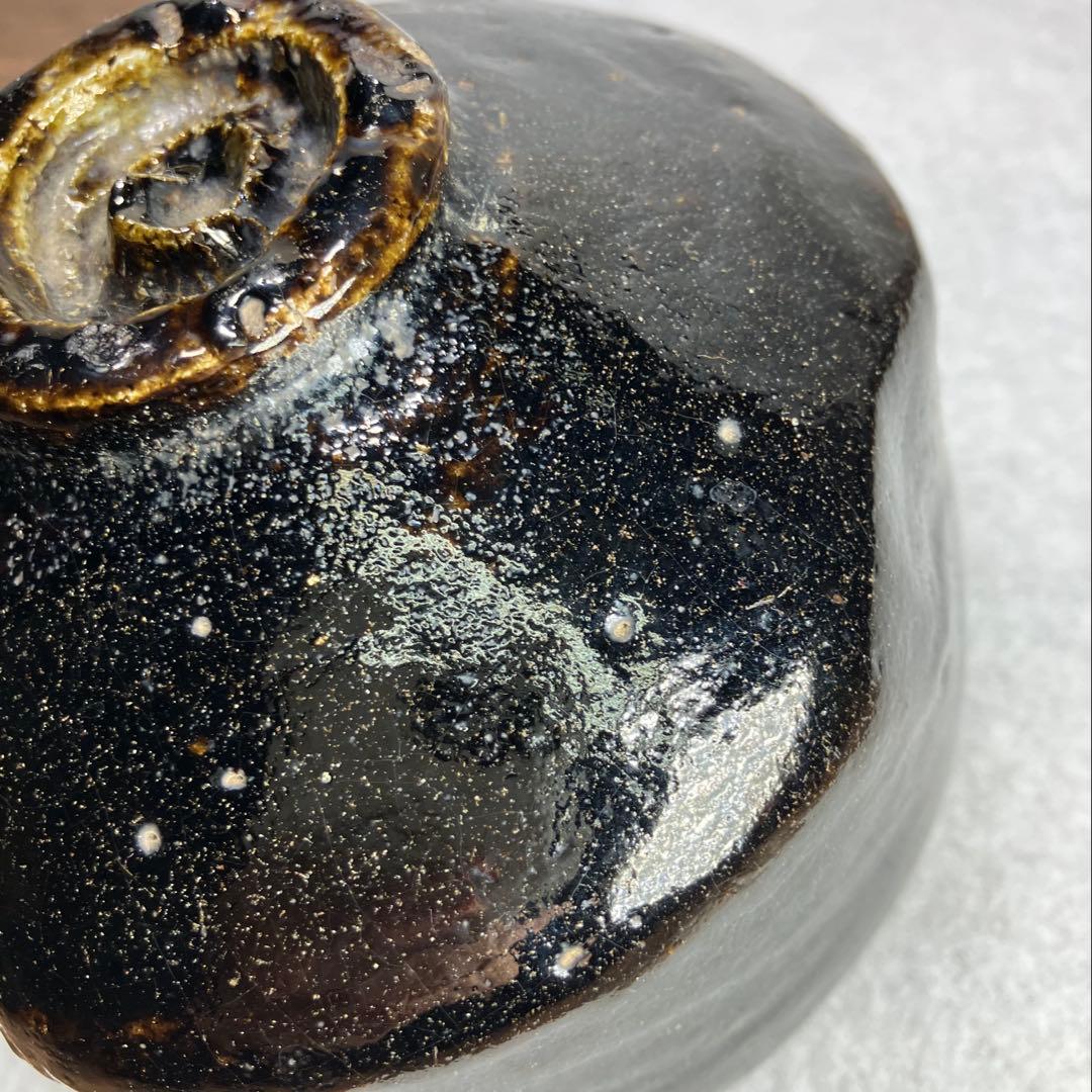 十一代楽吉左衛門　慶入　黒茶碗