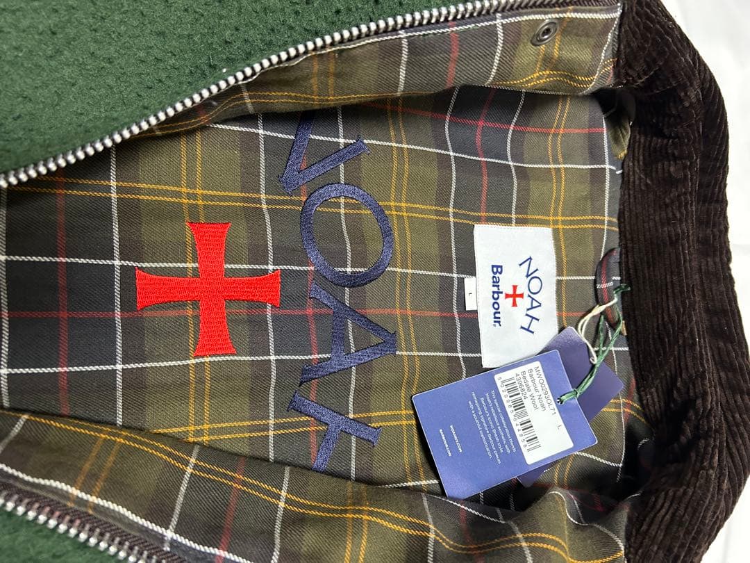 ゴ*！様 Noah x Barbour Wool Teddy Bedale Ja