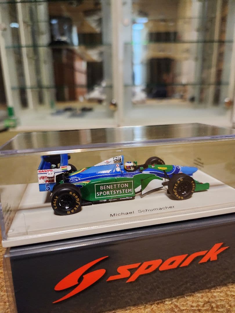 ミニカー 1/43 Spark Benetton B194 Monaco GP 1994