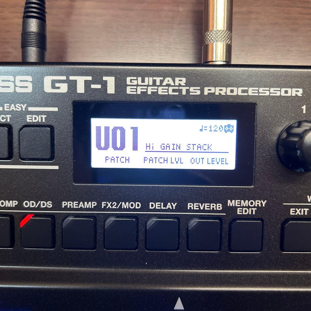 BOSS GT-1 + 純正アダプター