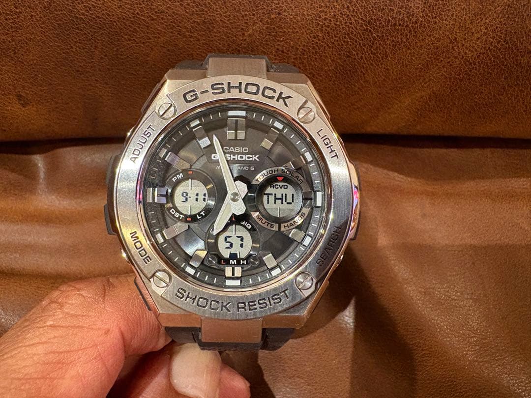 時計 CASIO G-SHOCK G-STEEL GSTW110-1AJF