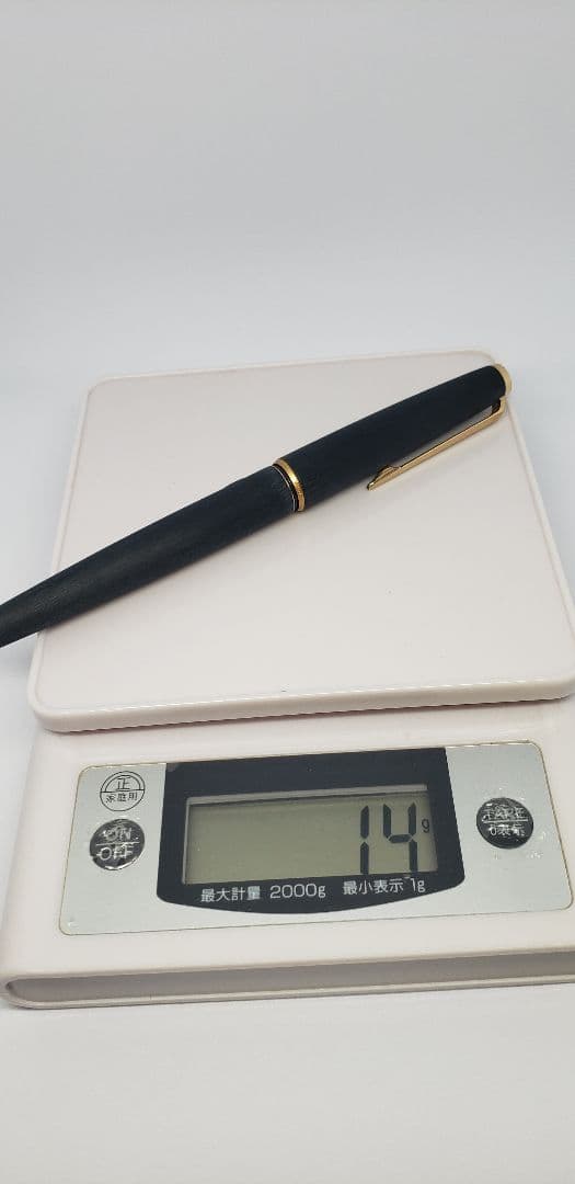 モンブラン 万年筆 木軸　585刻印　k14