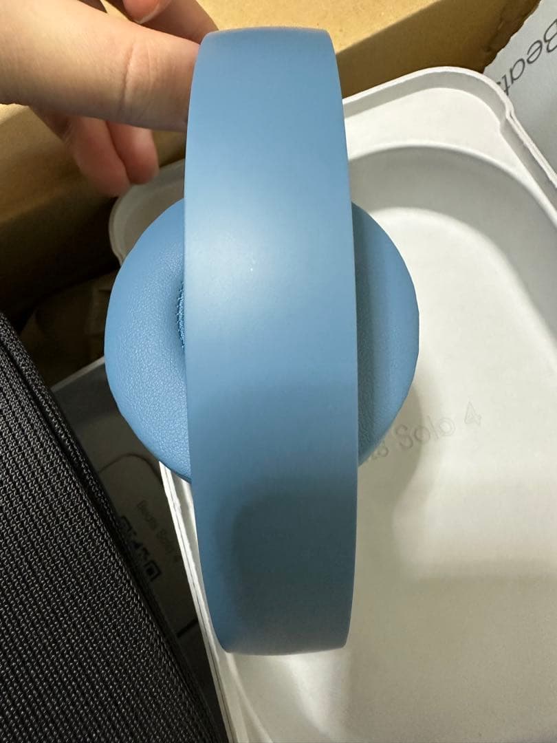 美品 Beats Solo 4 ストレートブルー