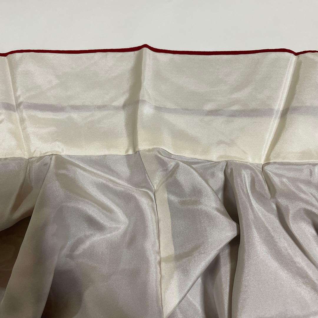 送料値下げ期間↓振袖 赤 花柄 長襦袢　帯付き