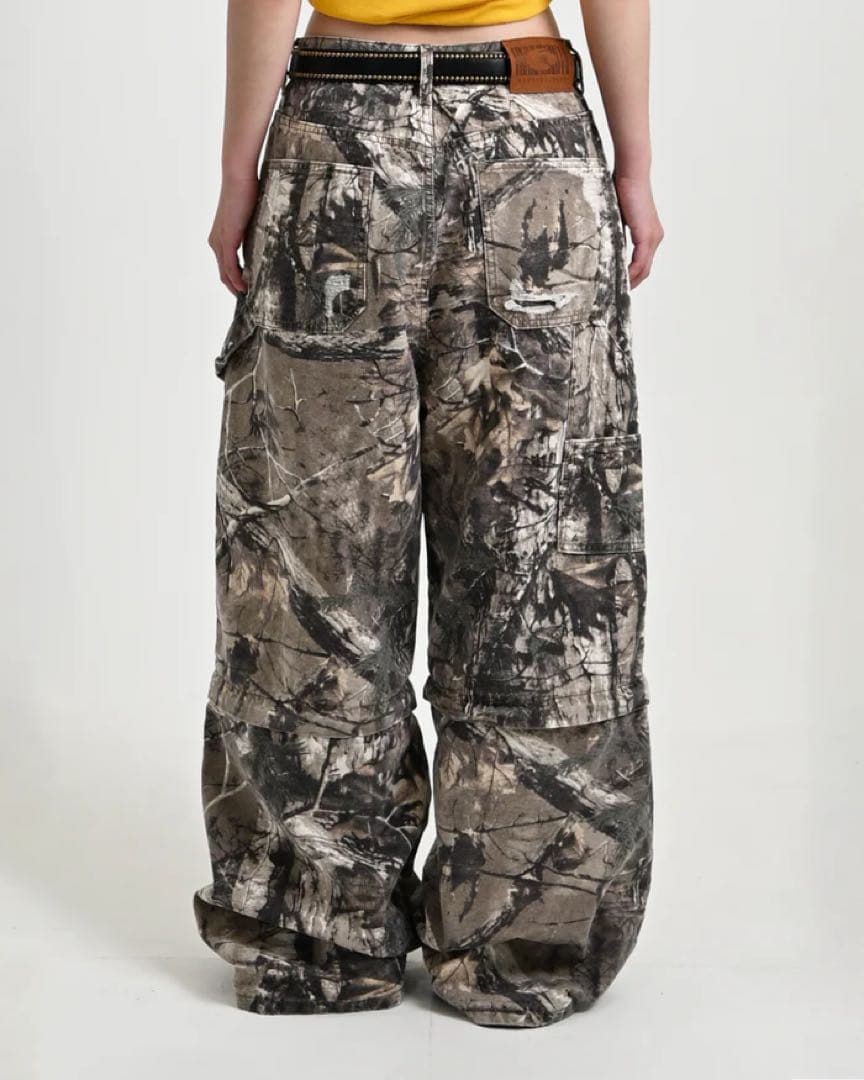 リアルツリーダメージ2WAYパンツ L2058 S 地底人ONLINE