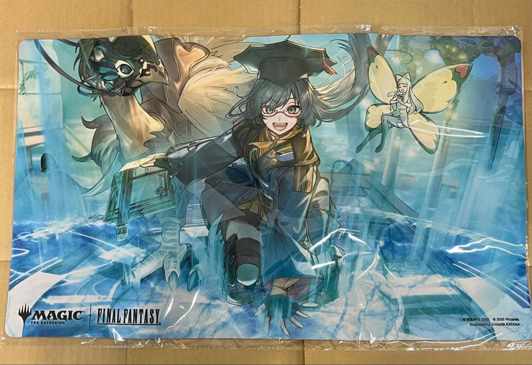 mtg 瞬唱の魔道士　プレイマット　FF ファイナルファンタジー
