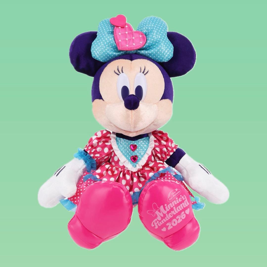 【お顔厳選】【匿名配送】【新品】 ミニー パルパルーザ ぬいぐるみ 2026