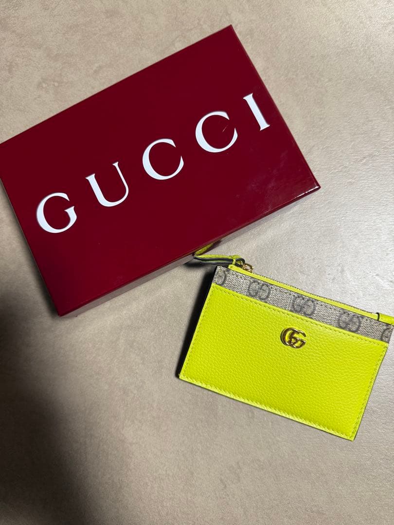最終お値引きGUCCI ダブルG ジップキーポーチ 新品