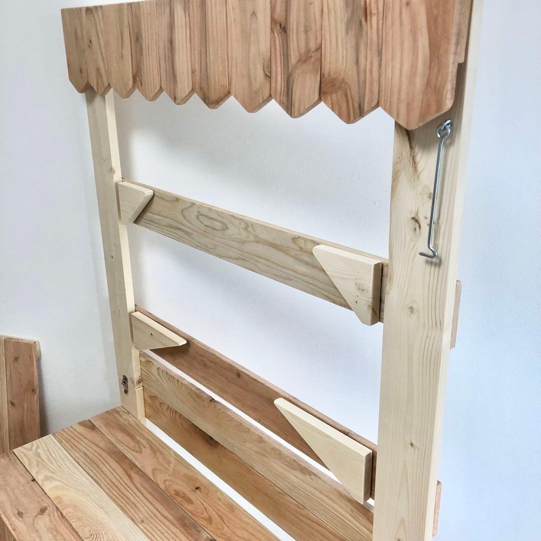 lieto_fumi/モニター協力募集/マルシェ什器/折りたたみ什器