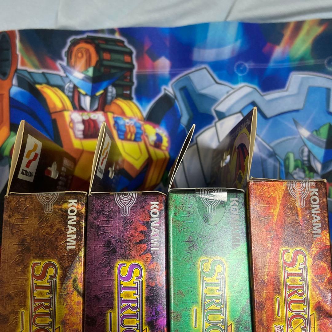 遊戯王 初期 ストラクチャーデッキ 未開封 遊戯　海馬　　城之内　ペガサス　新品