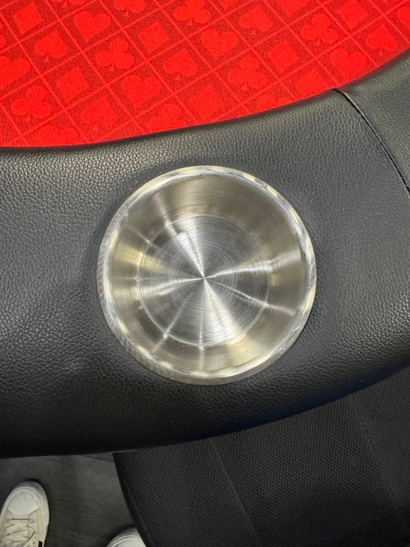 ポーカーテーブル自作サイドテーブル付き引き取りにこれる方