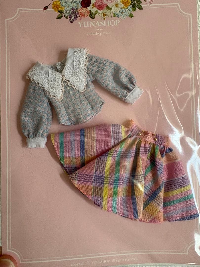 20cm韓国ドール服 Kukuclara Jjorori アウトフィット