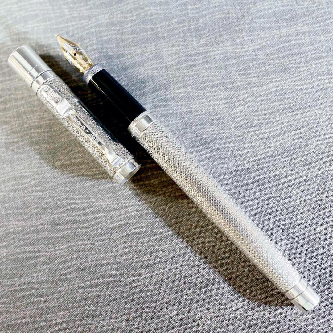 ヤードオレッド 万年筆 バイスロイ バーレイ スターリングシルバー ９２５