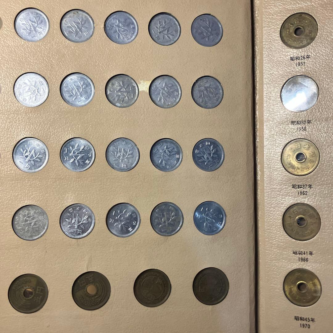 【コンプリート品】貨幣アルバム 美品 シルバー 【現品限り】