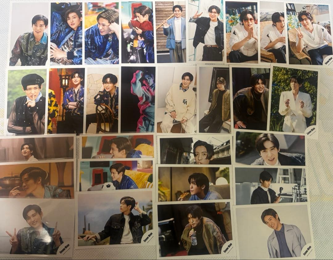 Man 目黒蓮 公式写真 約200枚セット