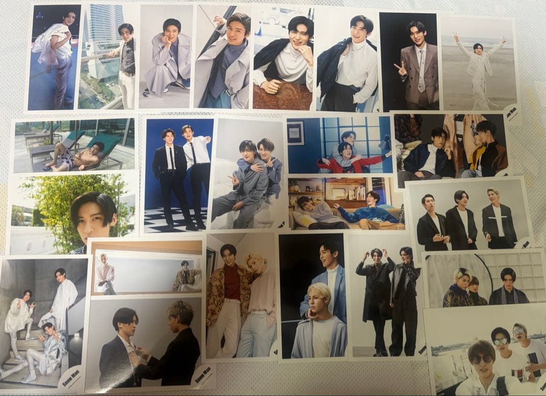 Man 目黒蓮 公式写真 約200枚セット