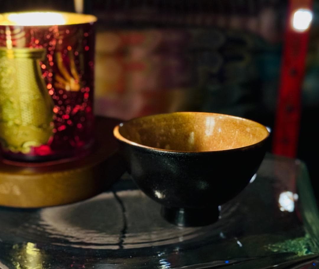 一点物　セーブル　ティーボウル・1930年代薪窯　天然焚き木窯