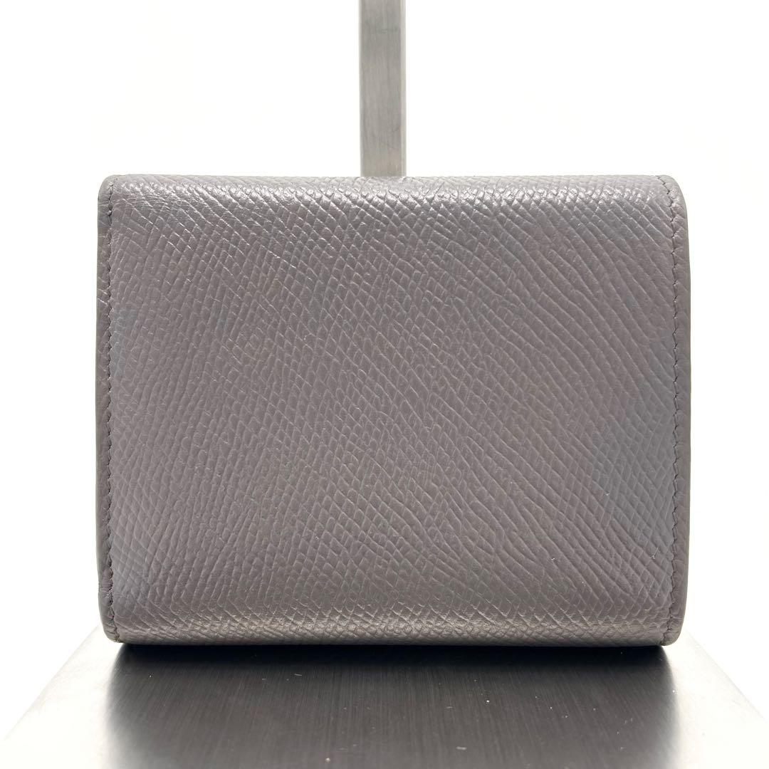 極美品 セリーヌ スモール トリフォールド ウォレット 三つ折り財布 レディース