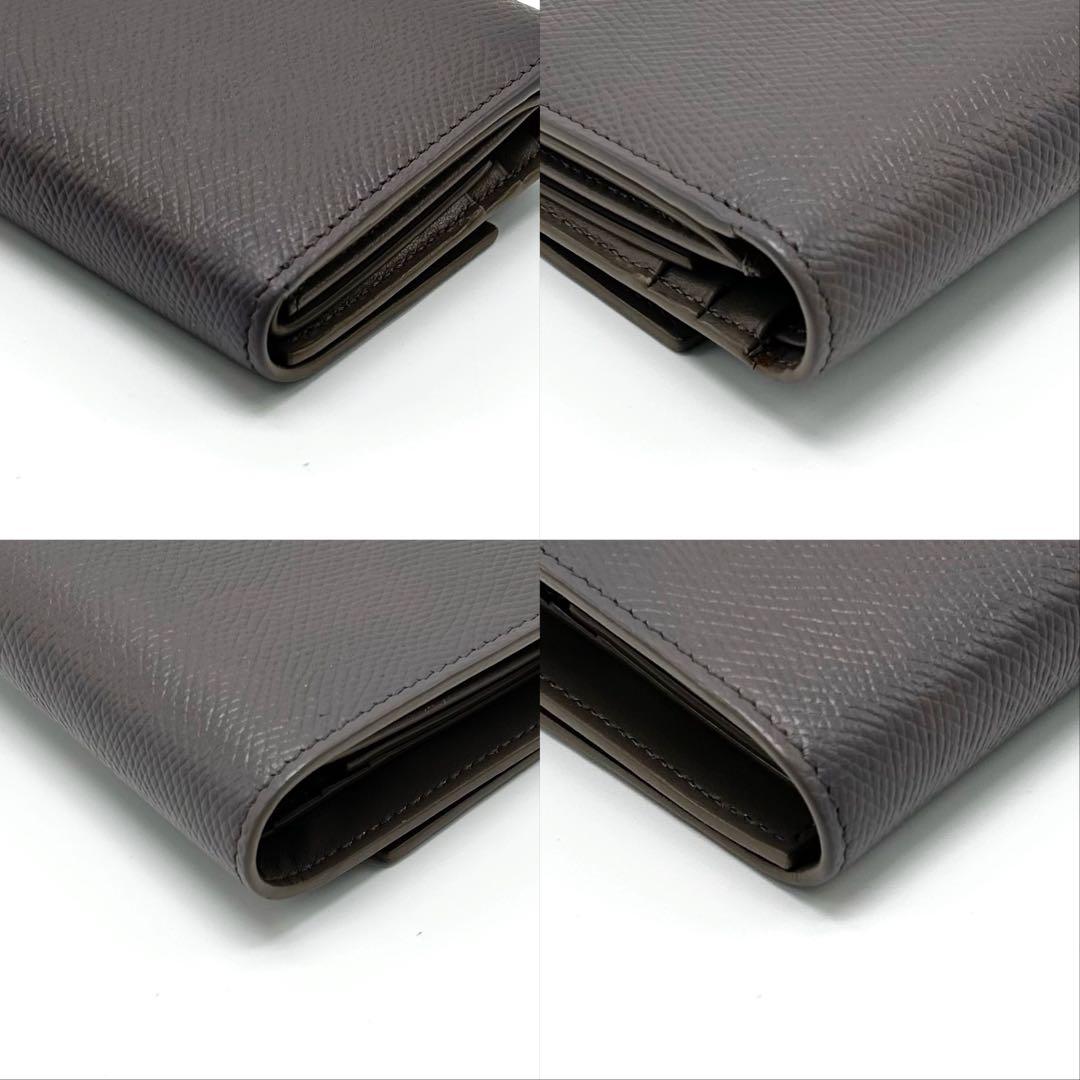 極美品 セリーヌ スモール トリフォールド ウォレット 三つ折り財布 レディース